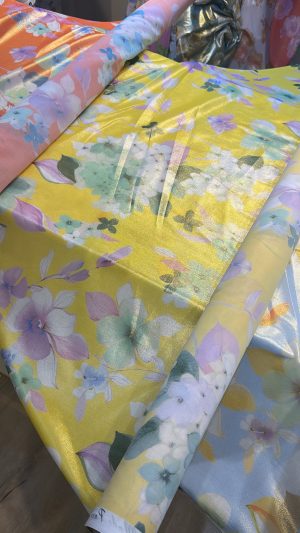 Cotton voile Italy lame