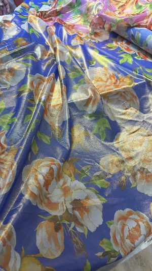 Cotton voile Italy lame