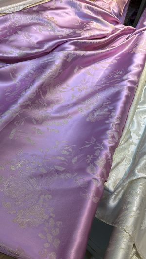 Italian silk lame solid color