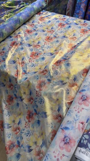 Cotton voile Italy lame
