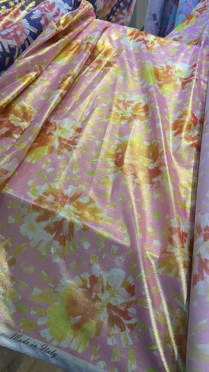 Cotton voile Italy lame