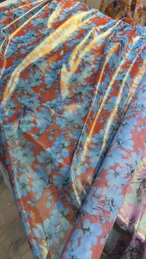 Cotton voile Italy lame