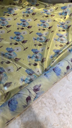 Cotton voile Italy lame