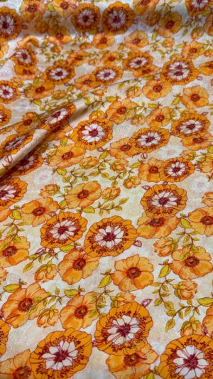 Silk viscous lame