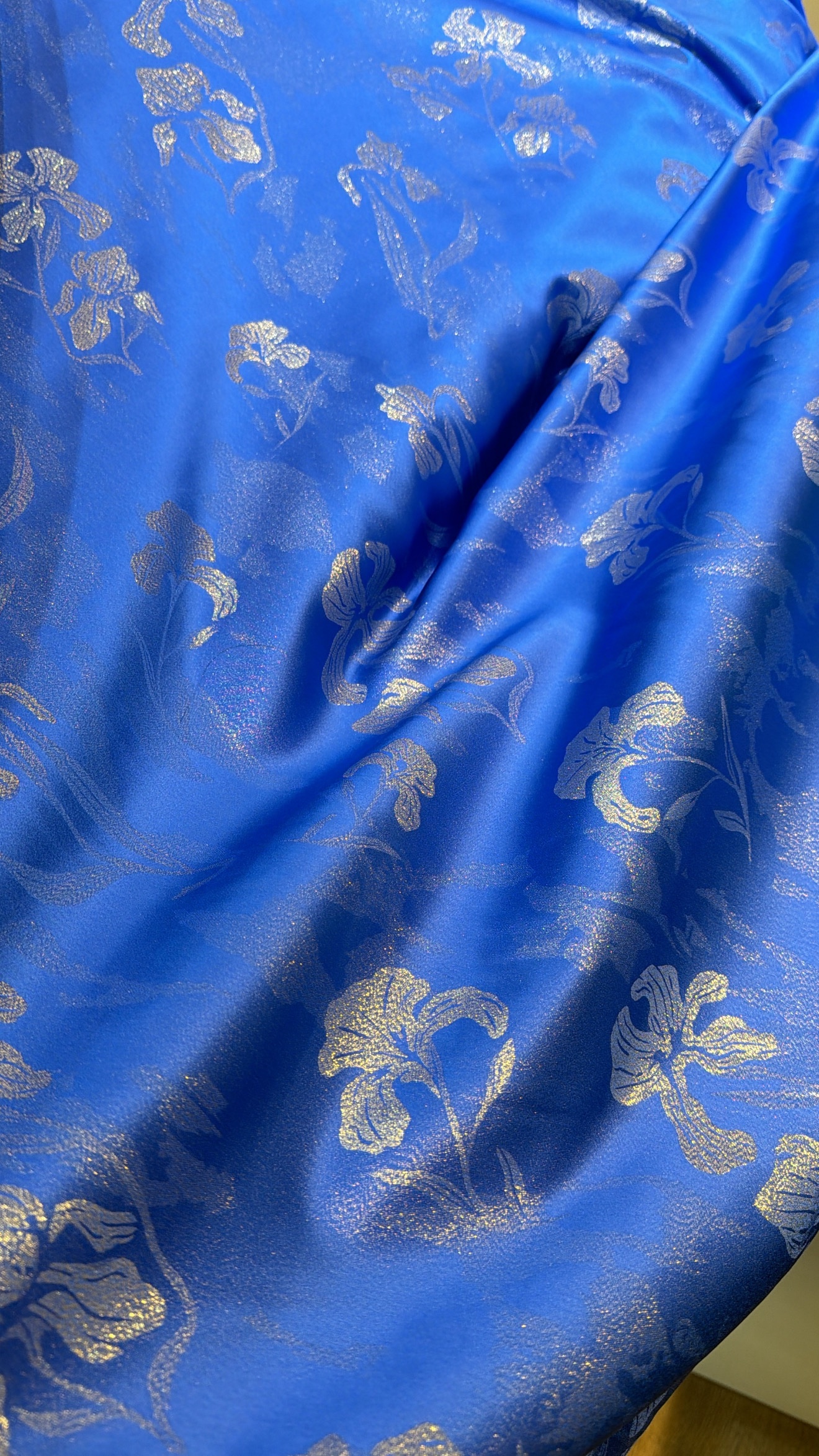 Italian silk lame PLAIN