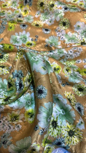 Italian silk jacquard