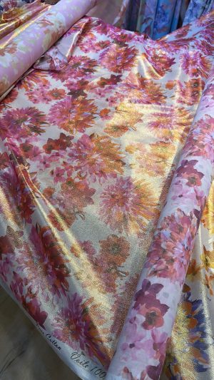 Cotton voile Italy lame