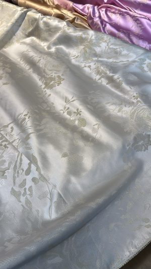 Italian silk lame solid color