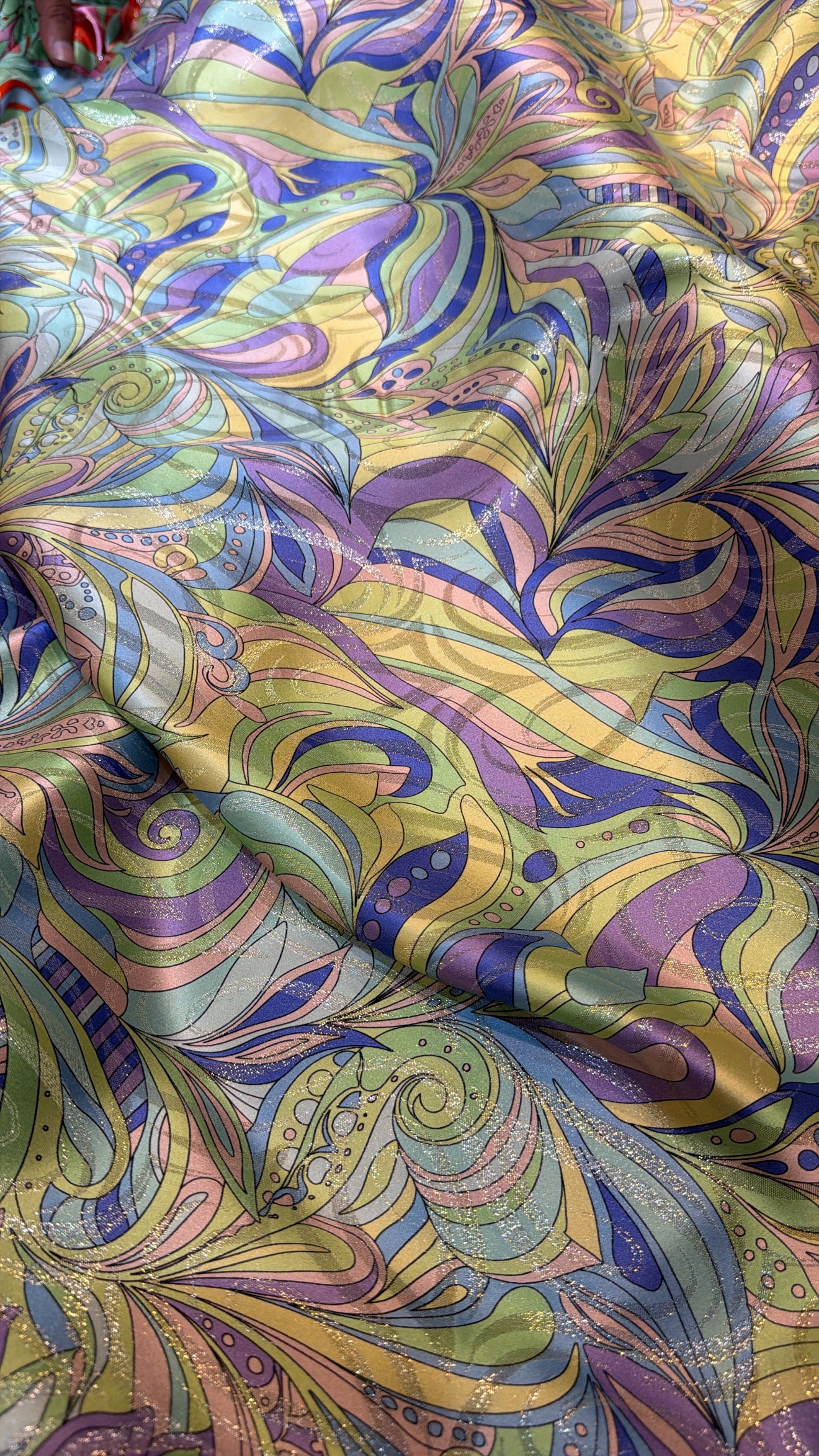 Italian silk lame - Image 2