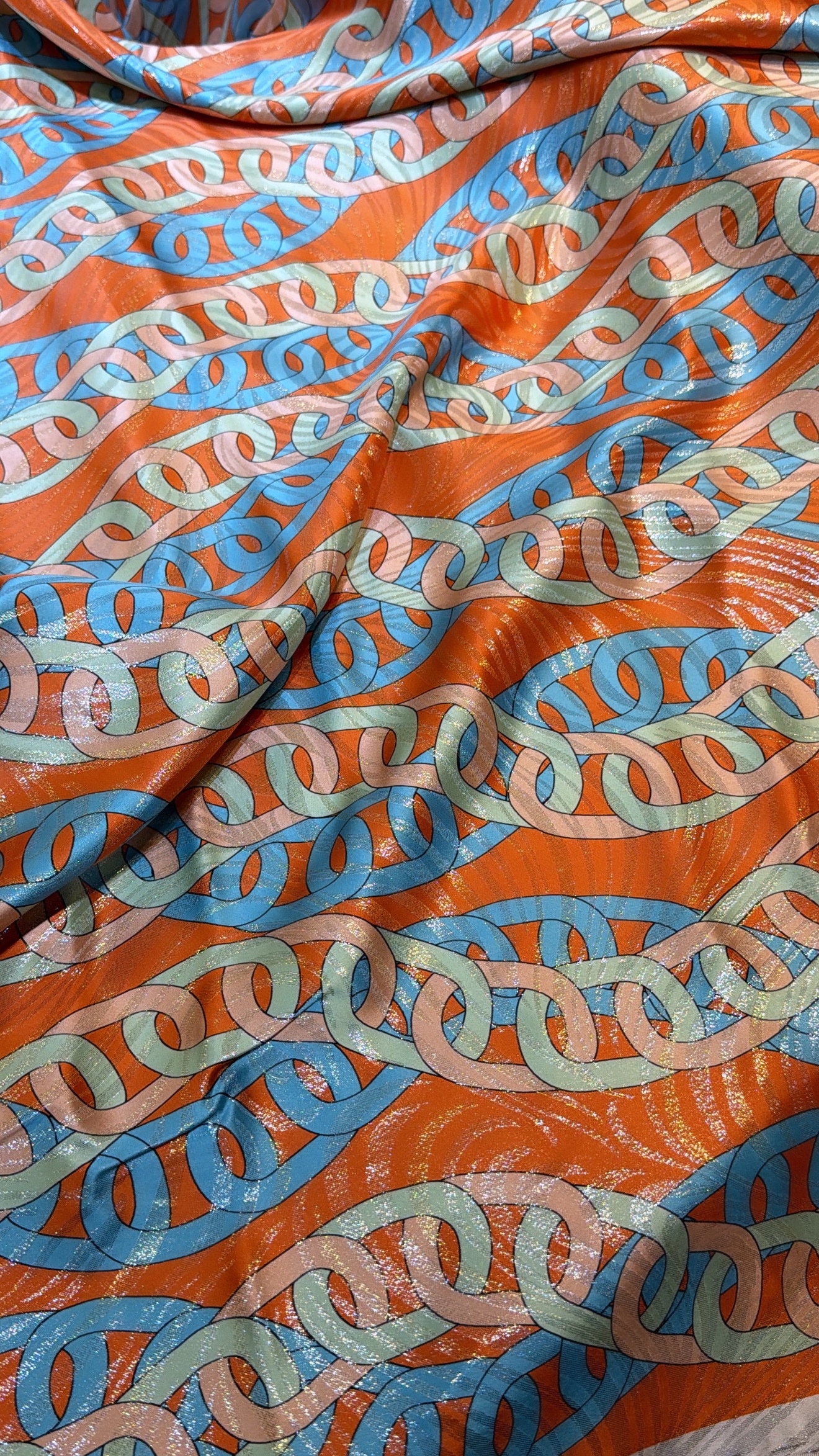 Italian silk lame - Image 3
