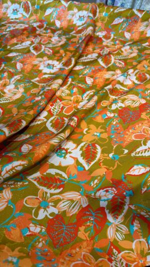 Silk viscous lame