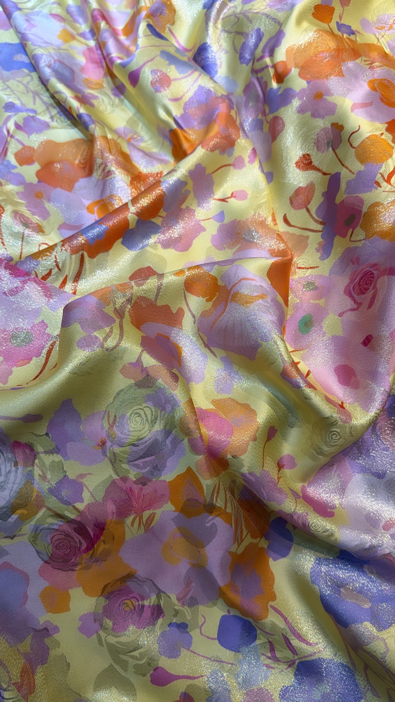 Italian silk lame - Image 2