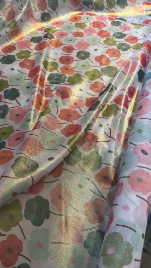 Cotton voile Italy lame