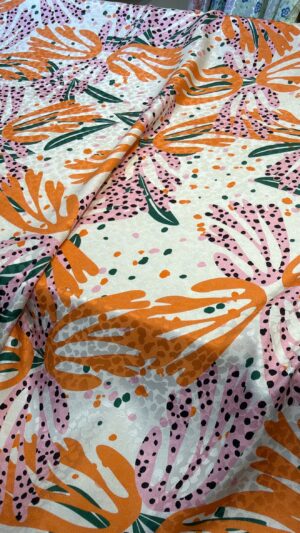 Italian silk jacquard