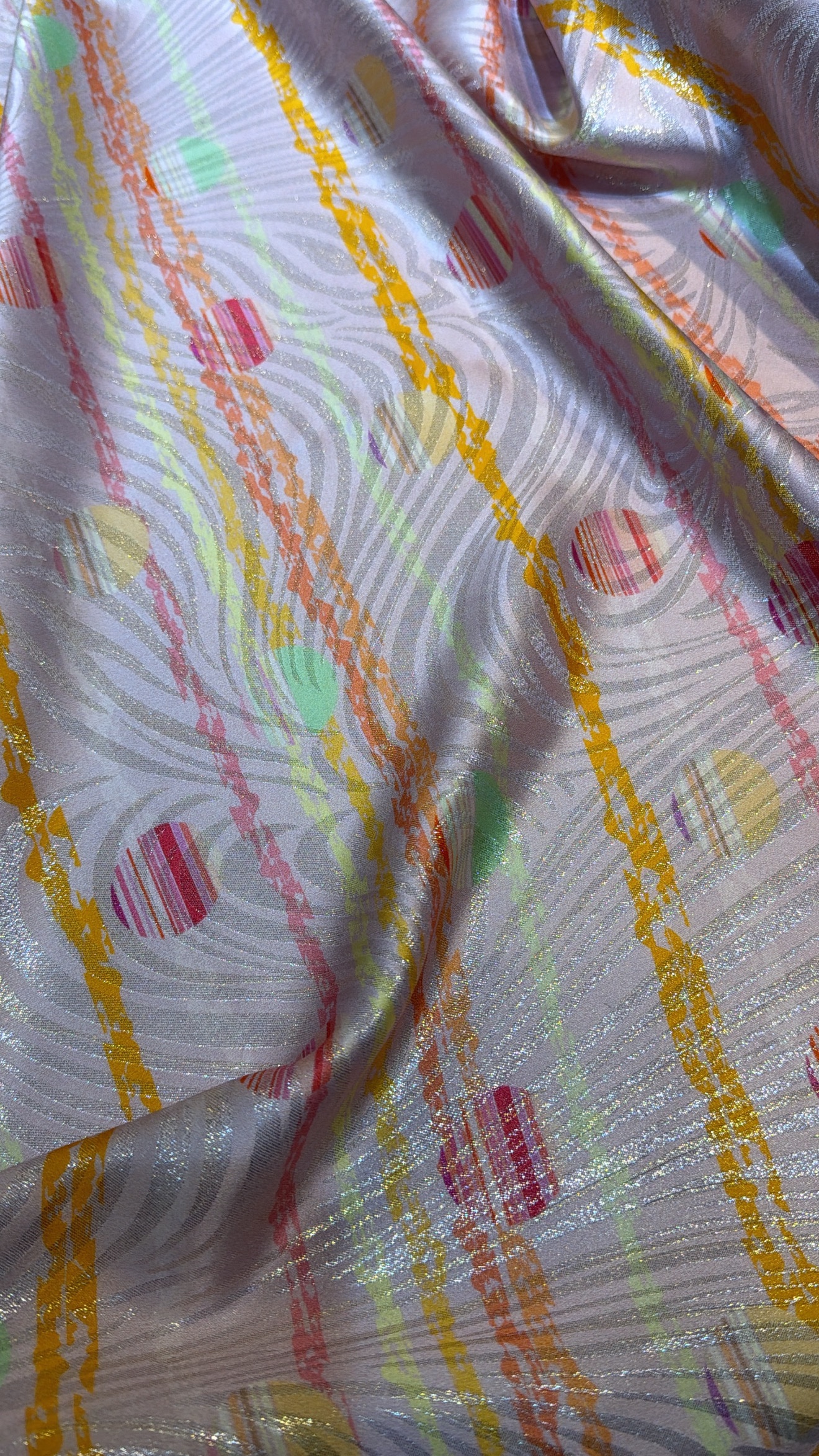 Italian silk Lame