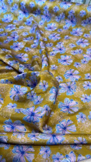 Silk viscous lame