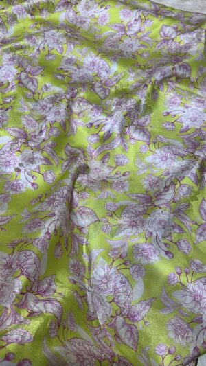 Italian silk lame