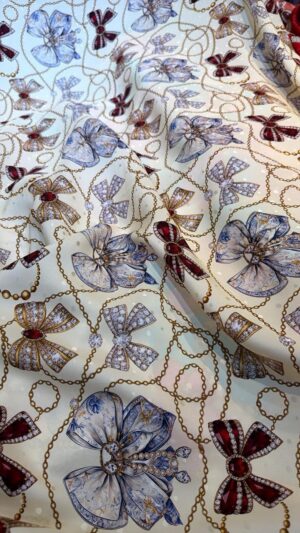 Italian silk jacquard