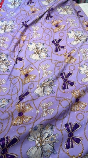 Italian silk jacquard