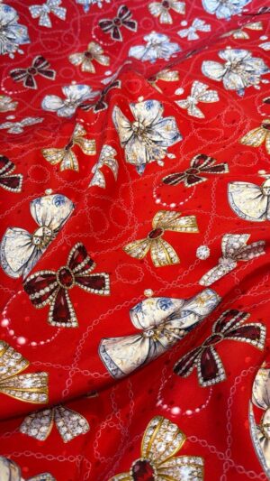 Italian silk jacquard