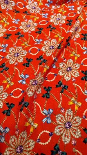 Italian silk jacquard