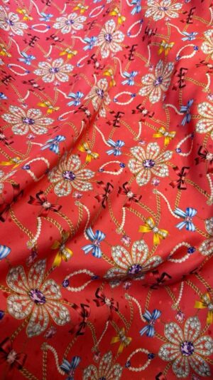 Italian silk jacquard