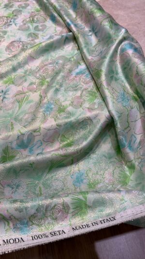 Italian silk Lame