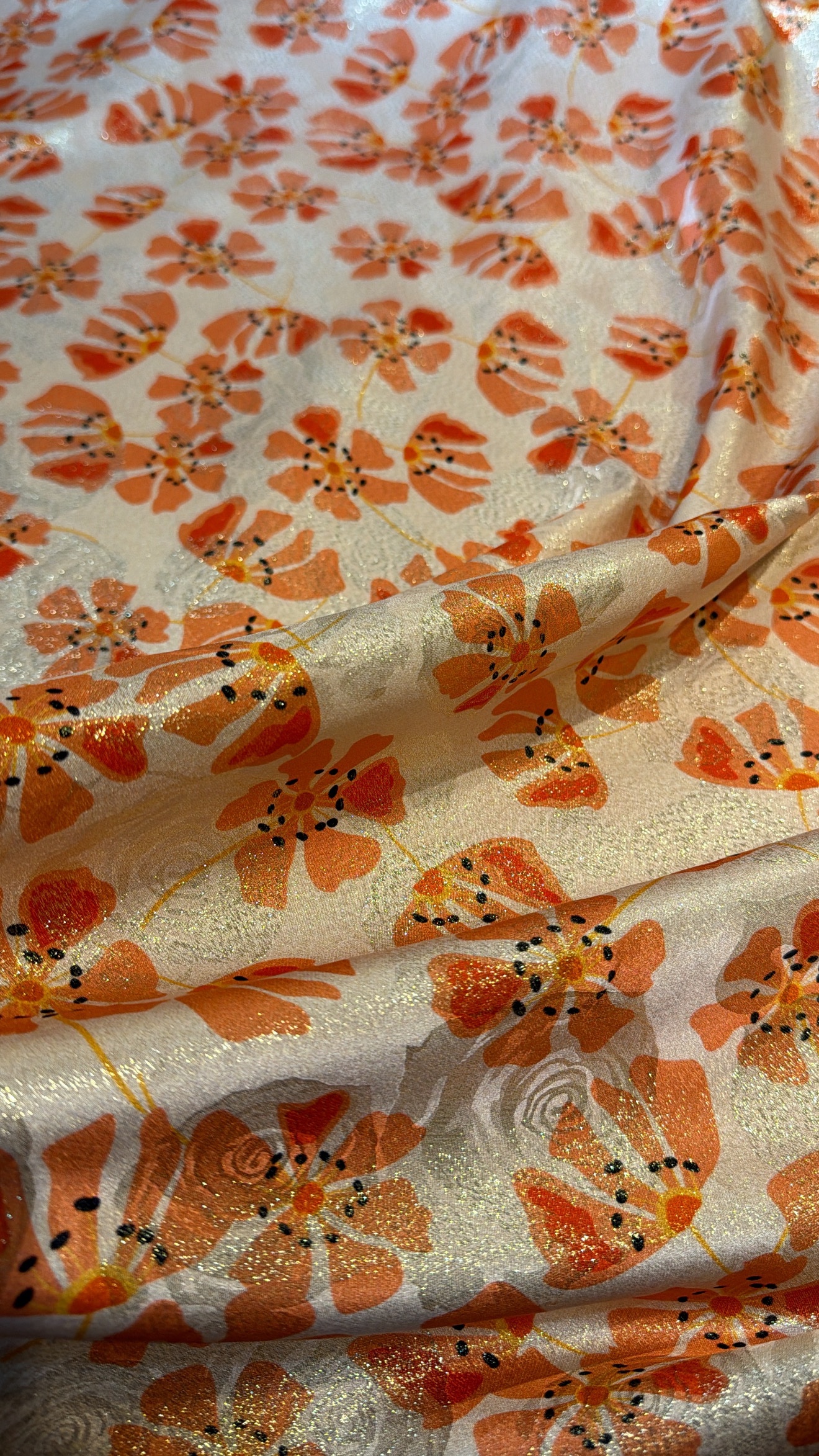 Italian silk Lame