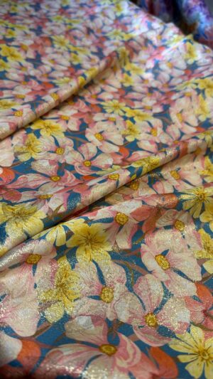 Italian silk lame