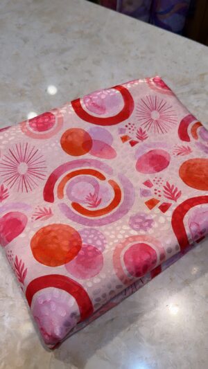 Silk jacquard