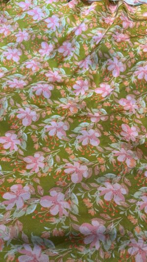 Silk viscous lame