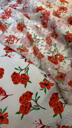 Silk & Chiffon lurex Italy