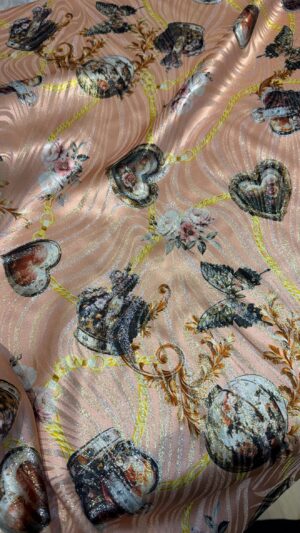 Italian silk Lame