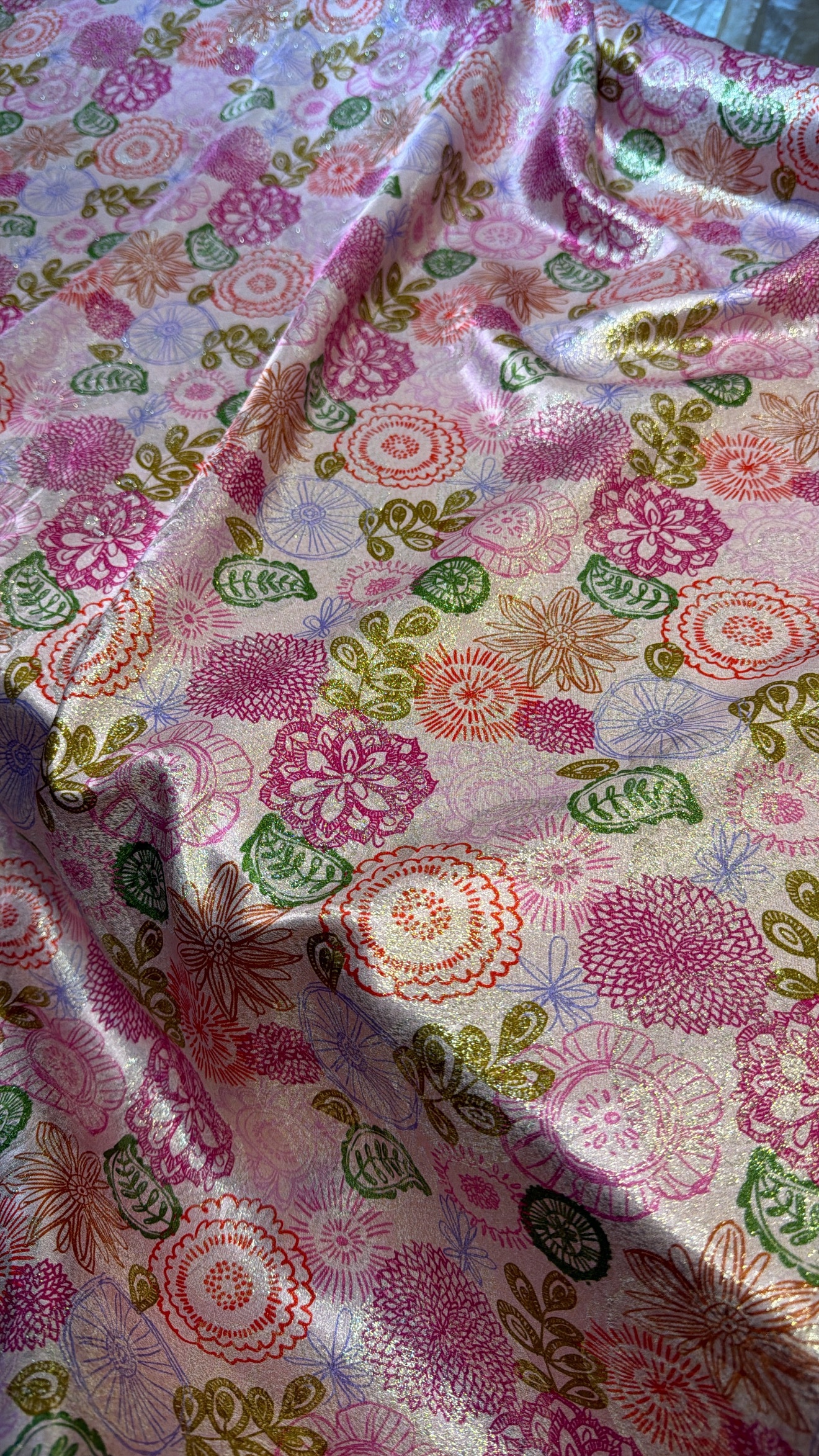 Italian silk Lame