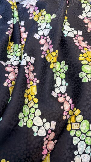 Italian silk jacquard