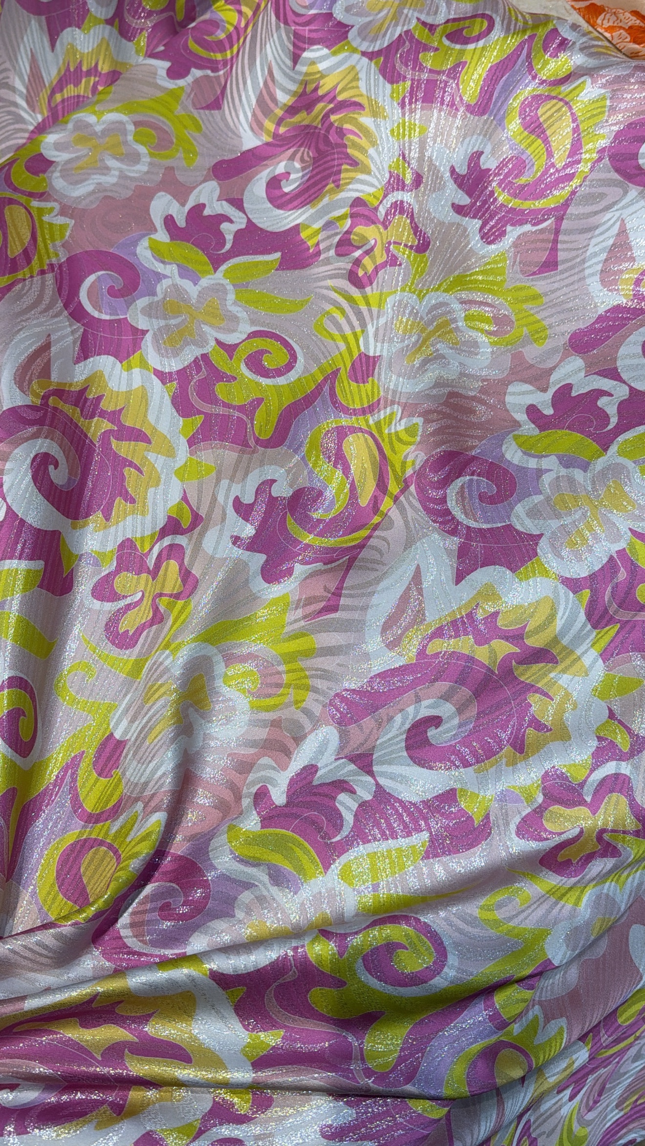 Italian silk Lame
