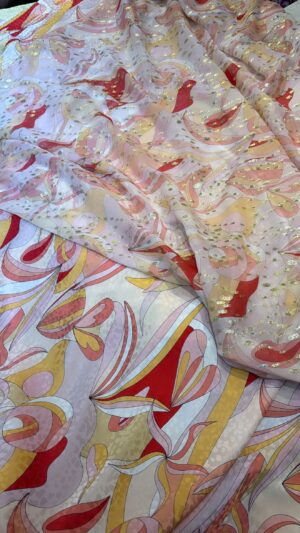 Silk & Chiffon lurex Italy