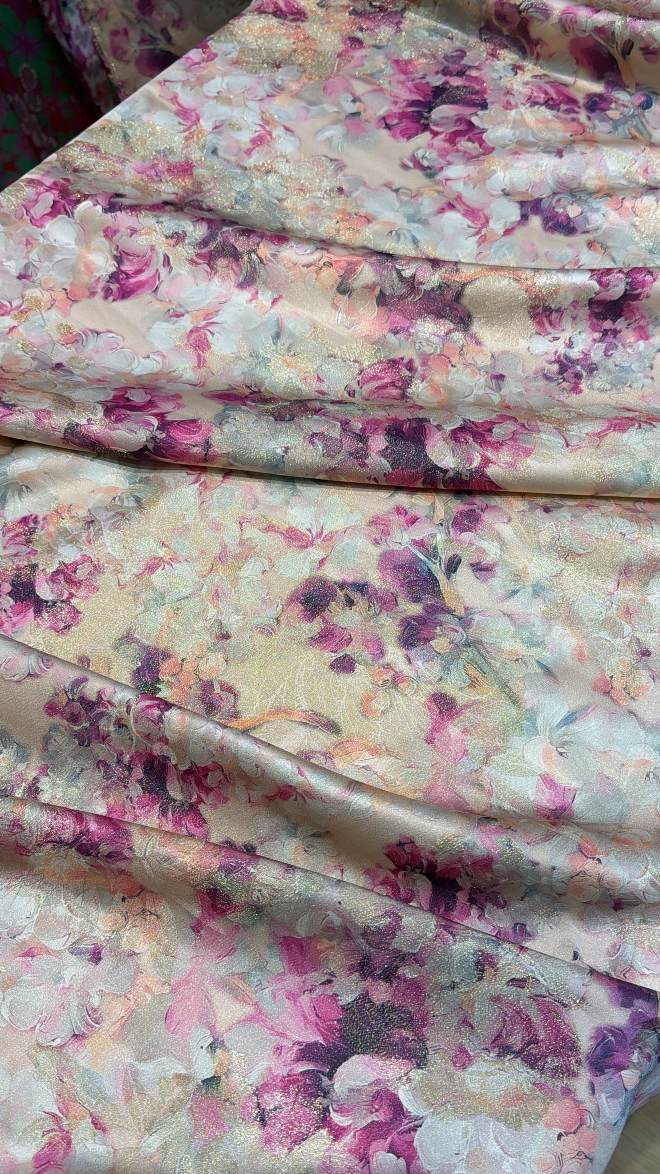 Italian silk Lame