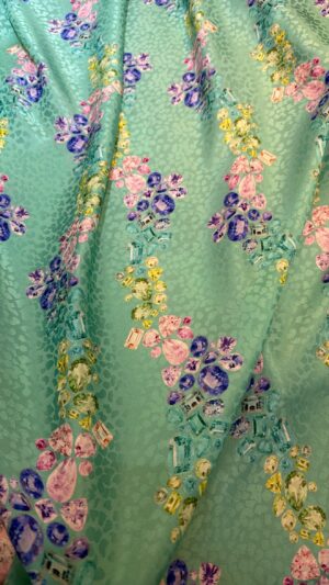 Italian silk jacquard