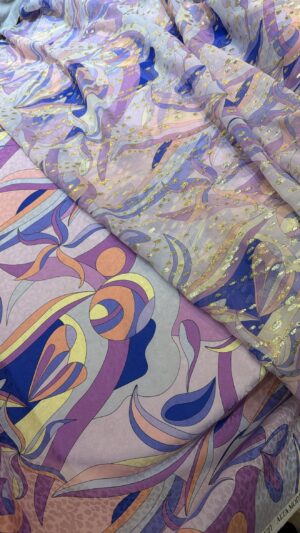 Silk & Chiffon lurex Italy