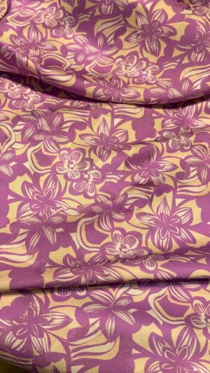 Silk viscous lame