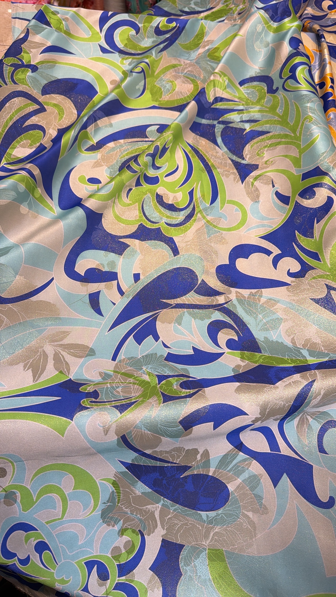 Italian silk Lame
