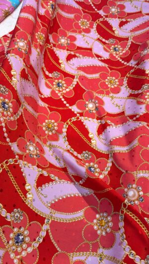 Italian silk jacquard