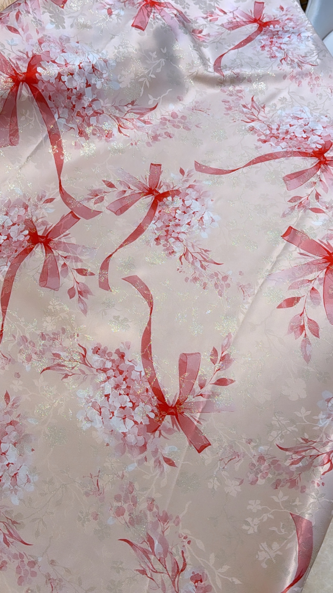 Italian silk Lame - Image 3