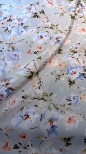Silk crepe Korea pure 100%