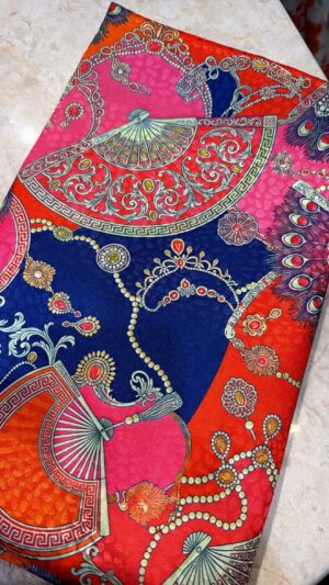 Silk Jacqurd