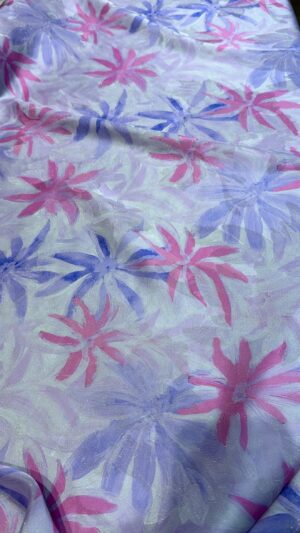 Silk viscous lame