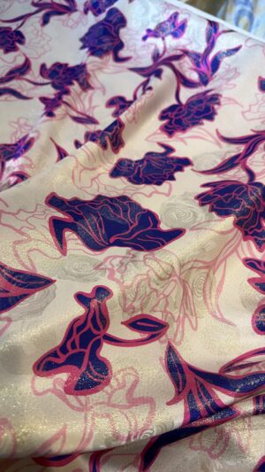 Italian silk Lame