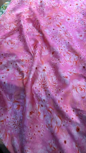Silk viscous lame