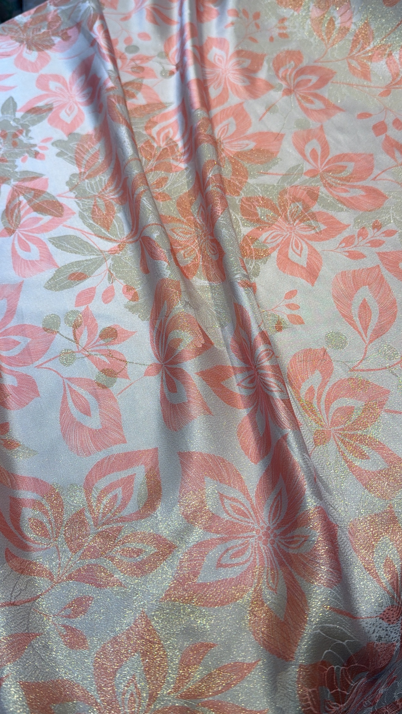 Italian silk Lame - Image 2